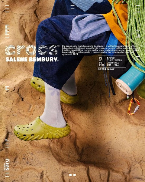 Salehe Bembury kündigt einen Collab mit Crocs Classic Clog an